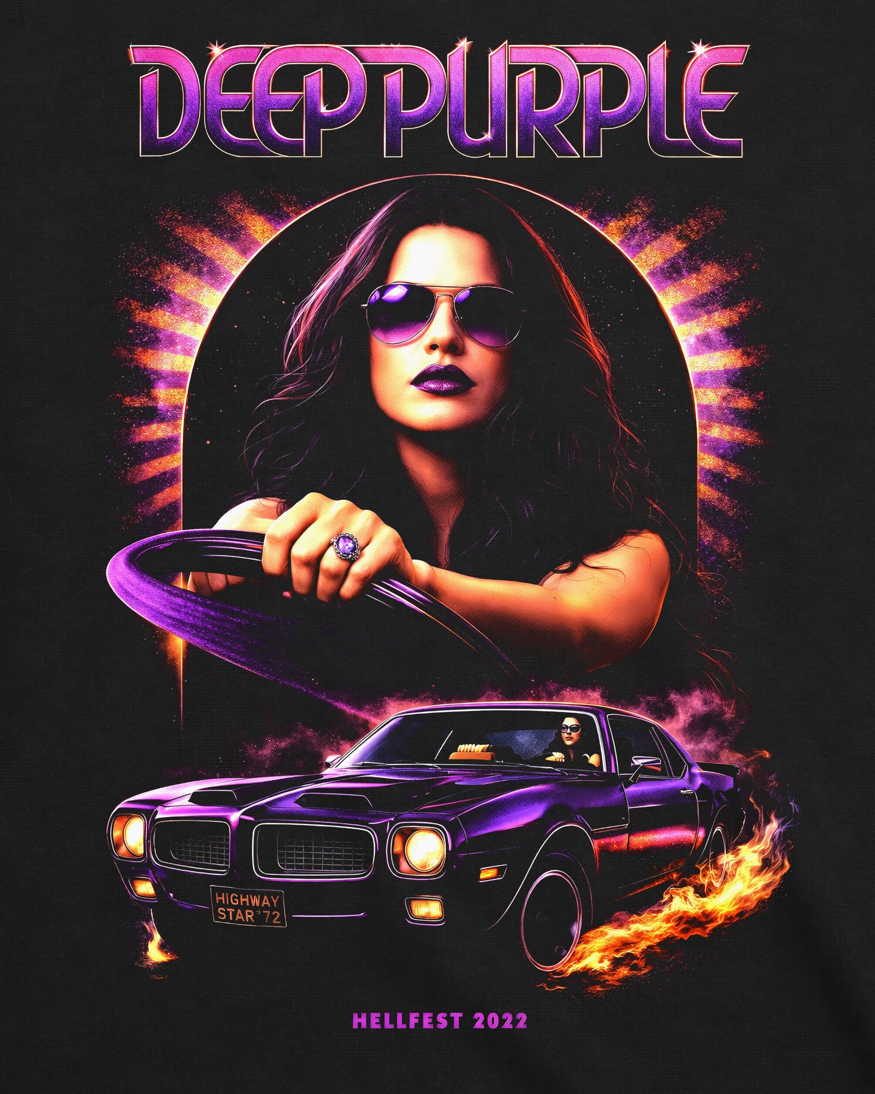Camiseta Deep Purple – Hellfest 2022
