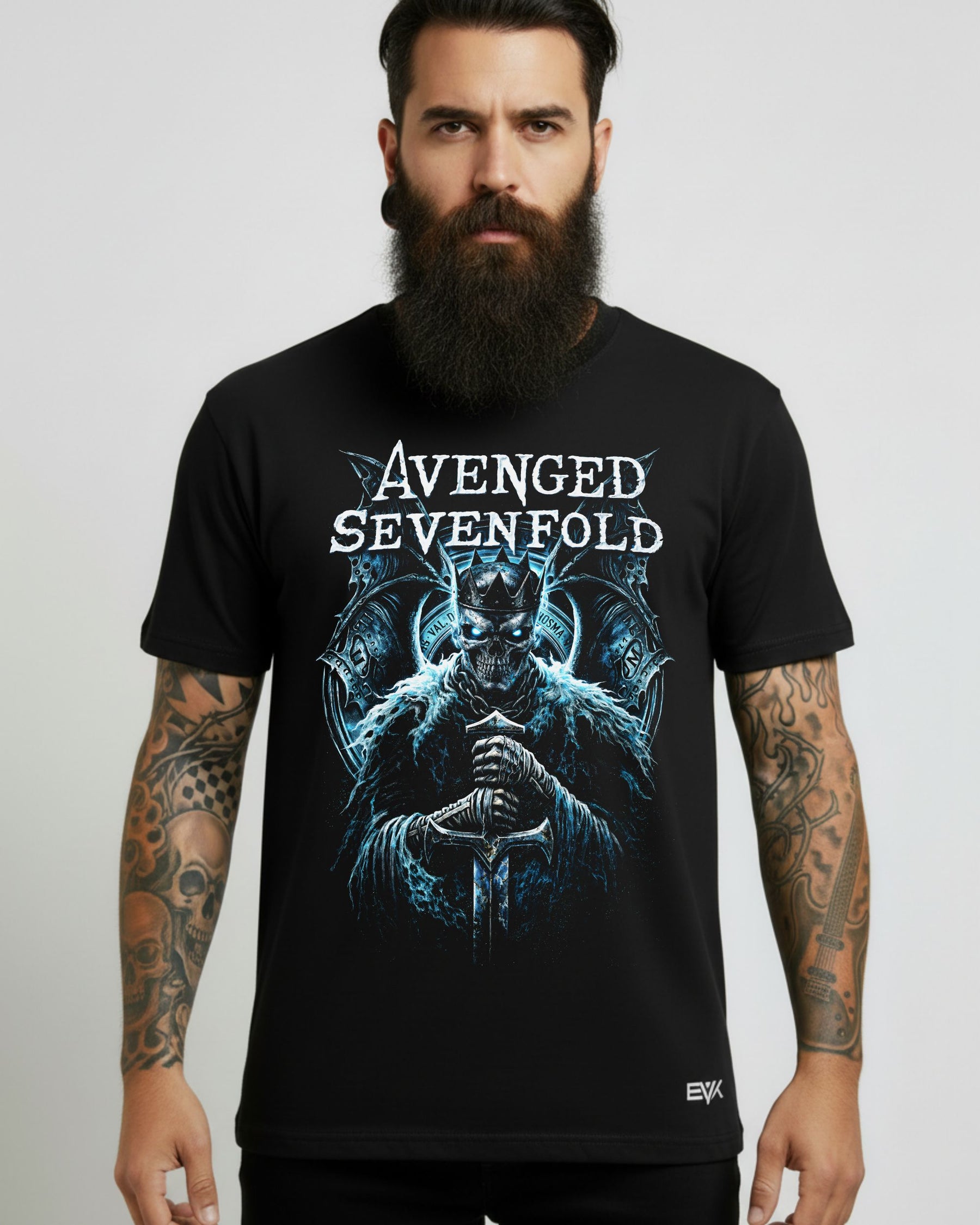 Camiseta Avenged Sevenfold – Hail To The King - Gelo