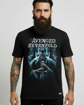 Camiseta Avenged Sevenfold – Hail To The King - Gelo