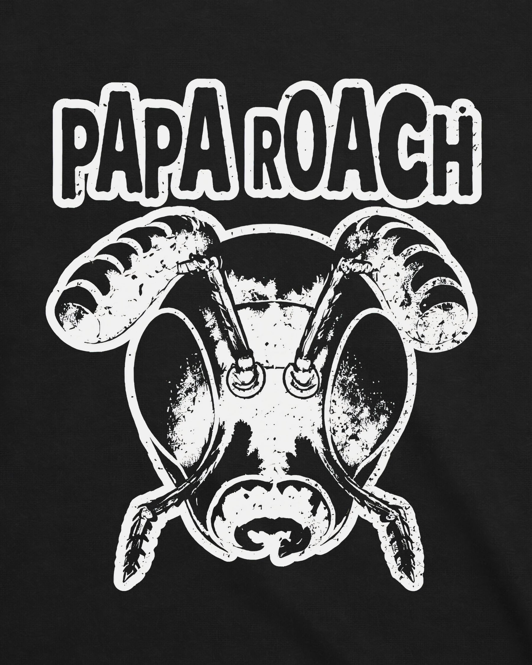 Camiseta Papa Roach – Roach Logo