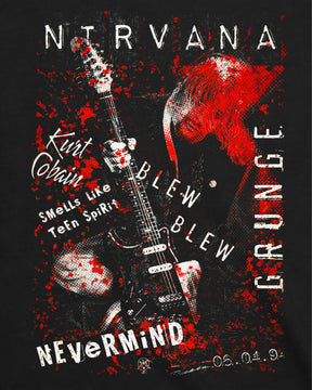 Camiseta Nirvana – Art Grunge – Nevermind