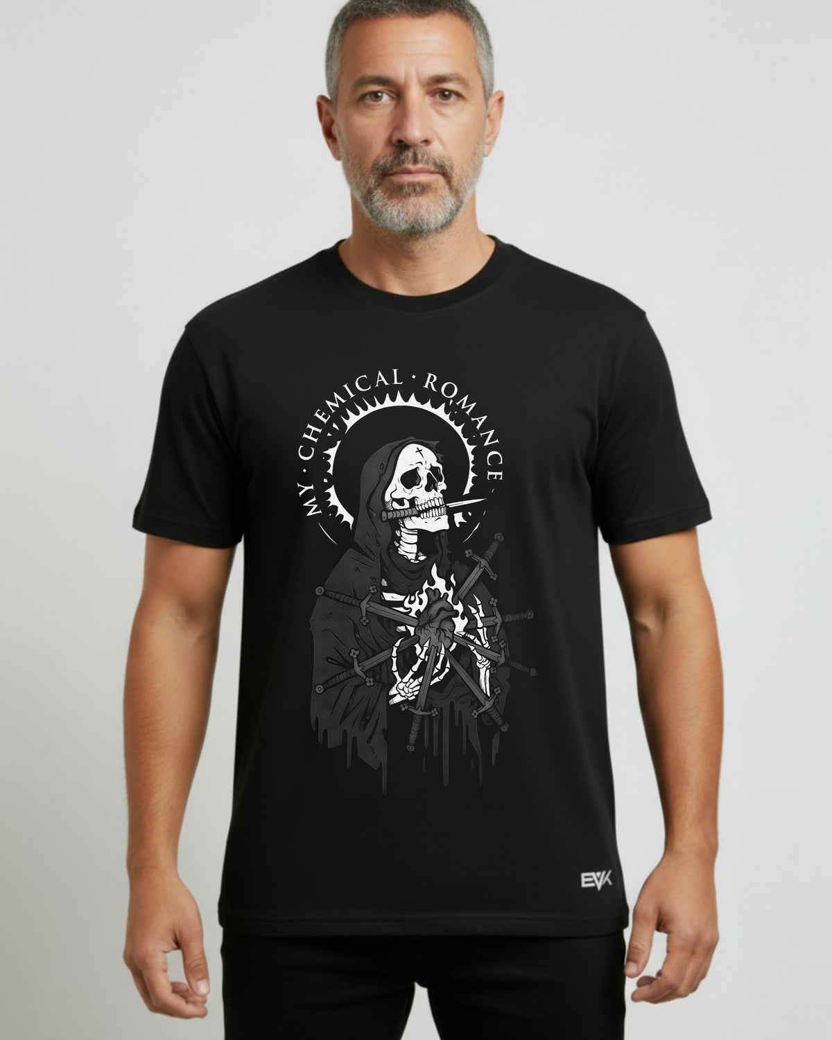 Camiseta My Chemical Romance – Skull Heart Graphic