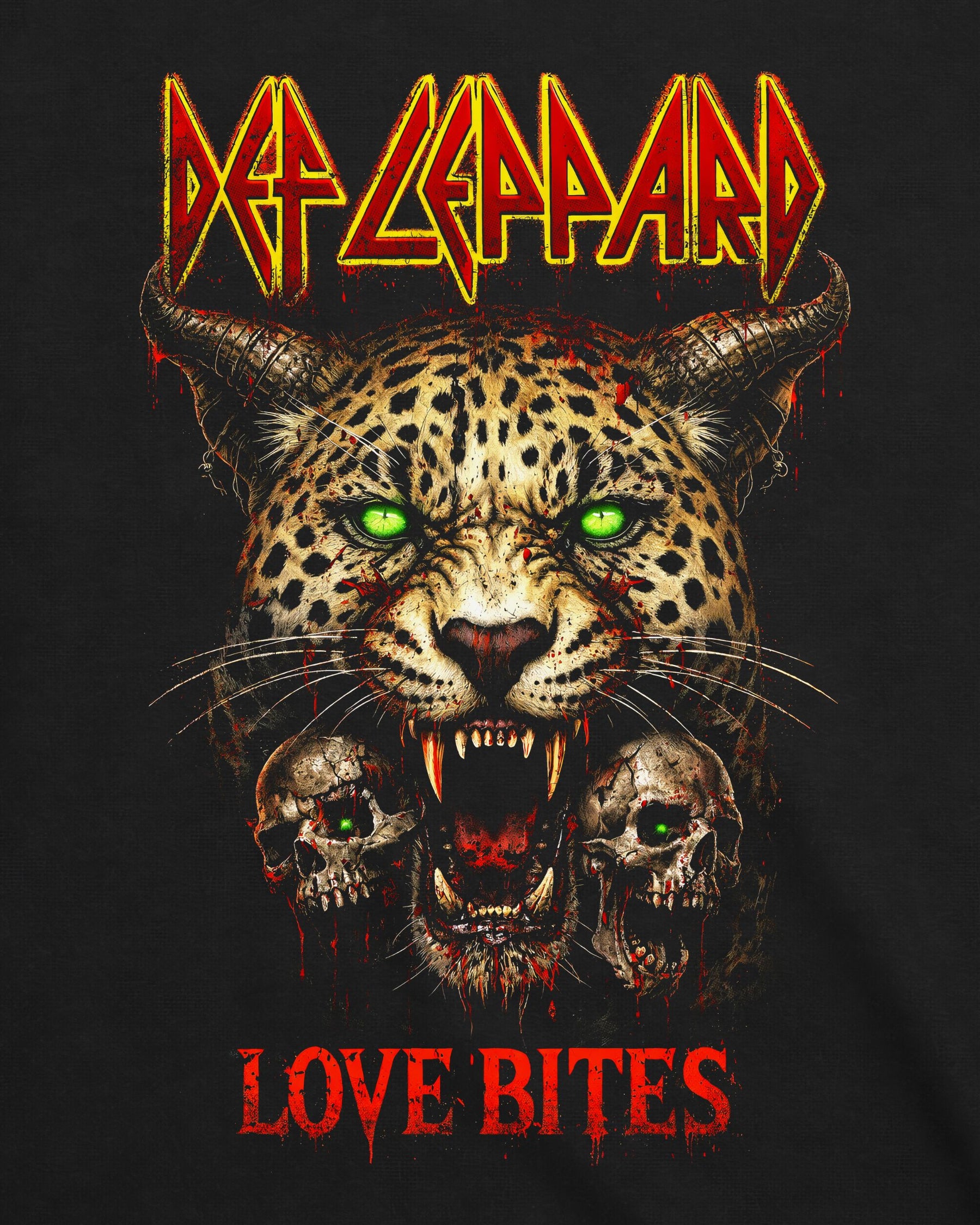 Camiseta Def Leppard – Love Bites
