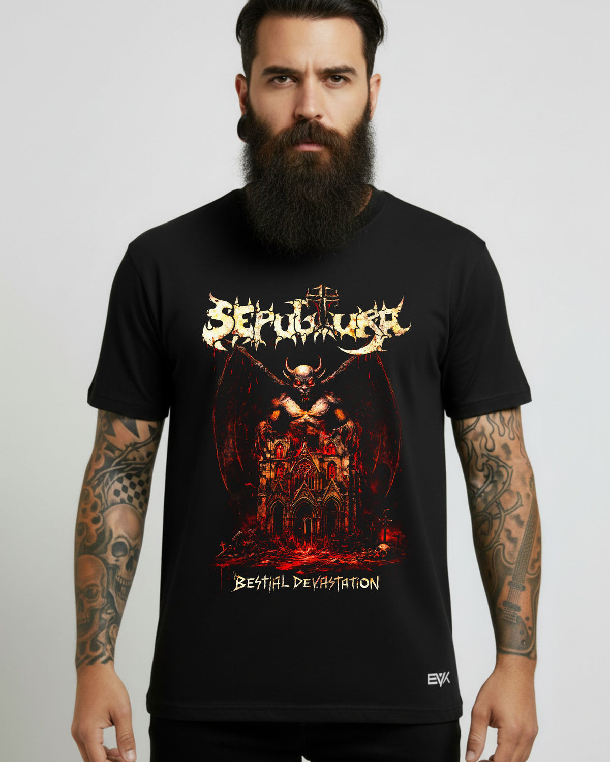 Camiseta Sepultura – Bestial Devastation