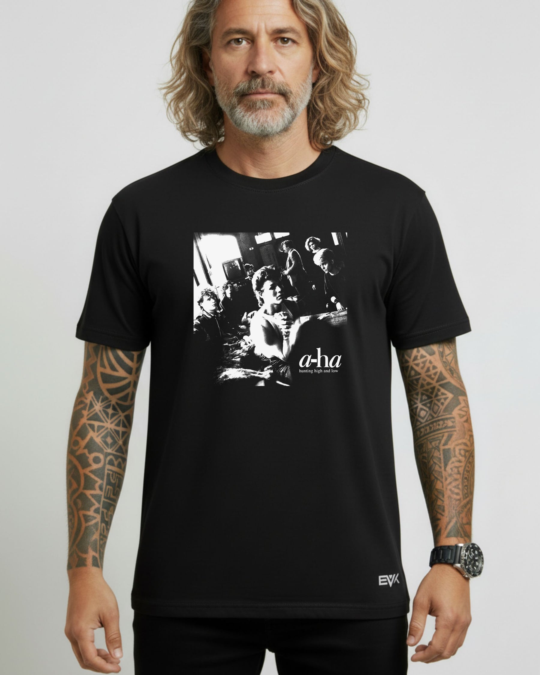 Camiseta A-ha – Hunting High and Low