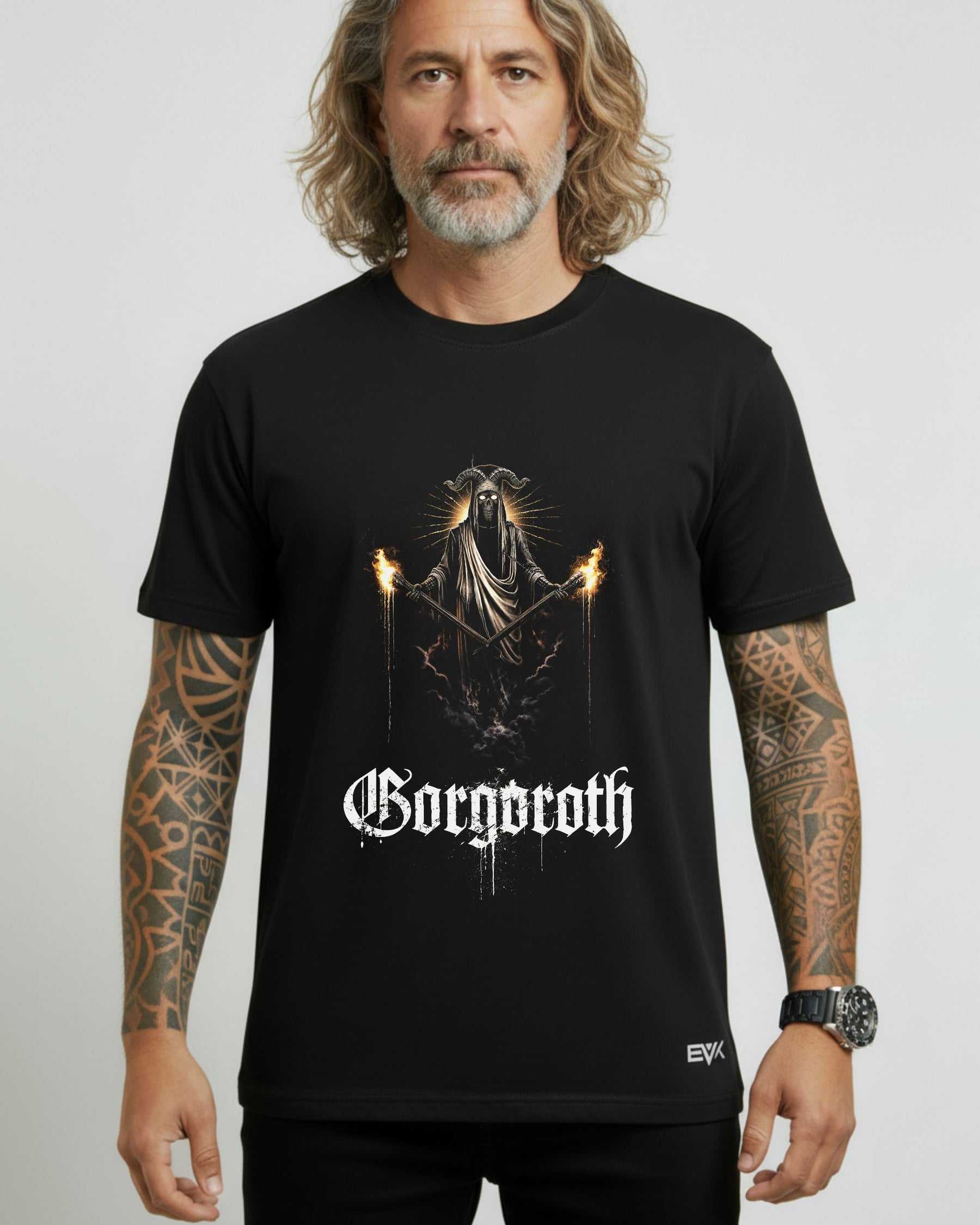Camiseta Gorgoroth – Hooded Skeleton Poster