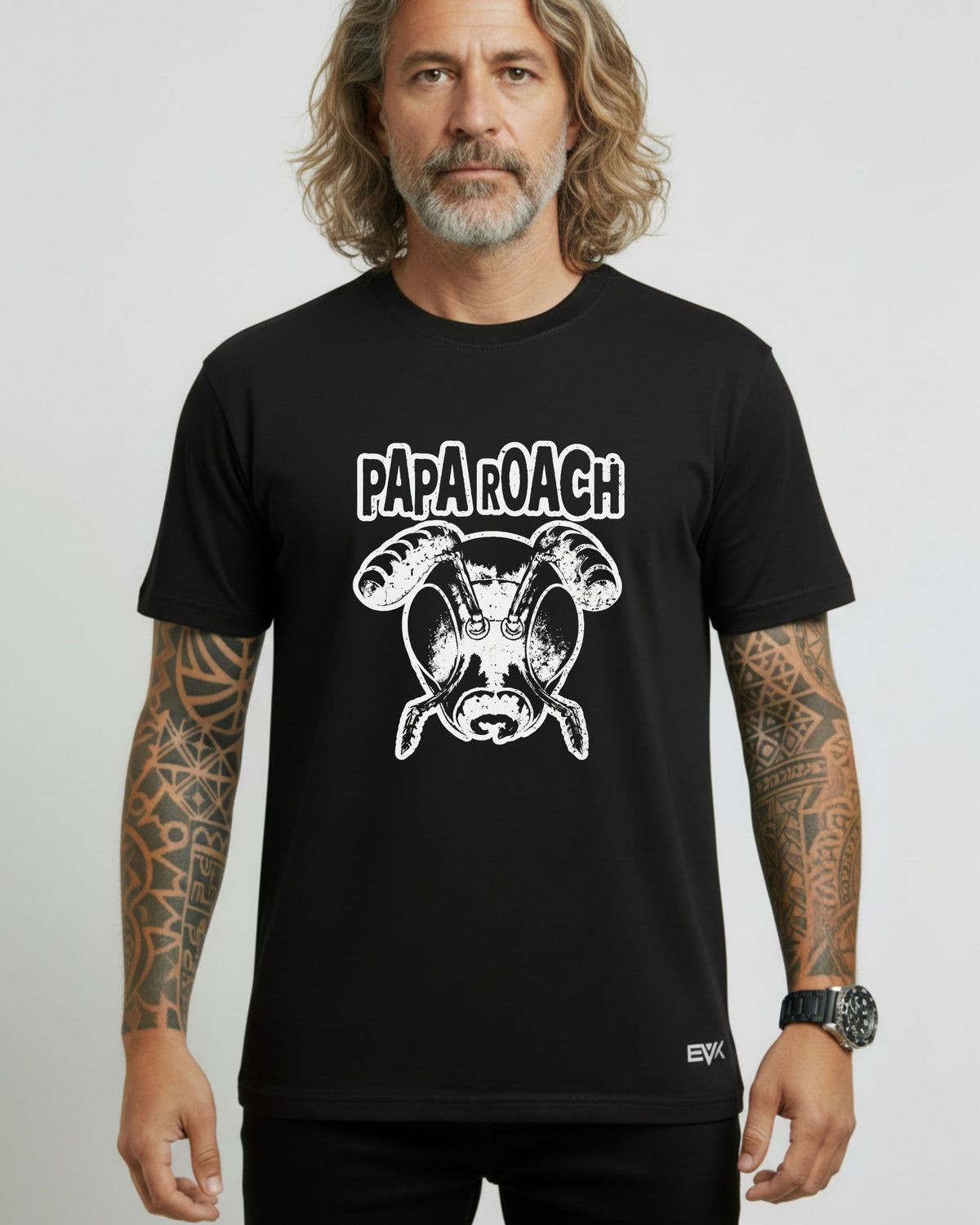 Camiseta Papa Roach – Roach Logo