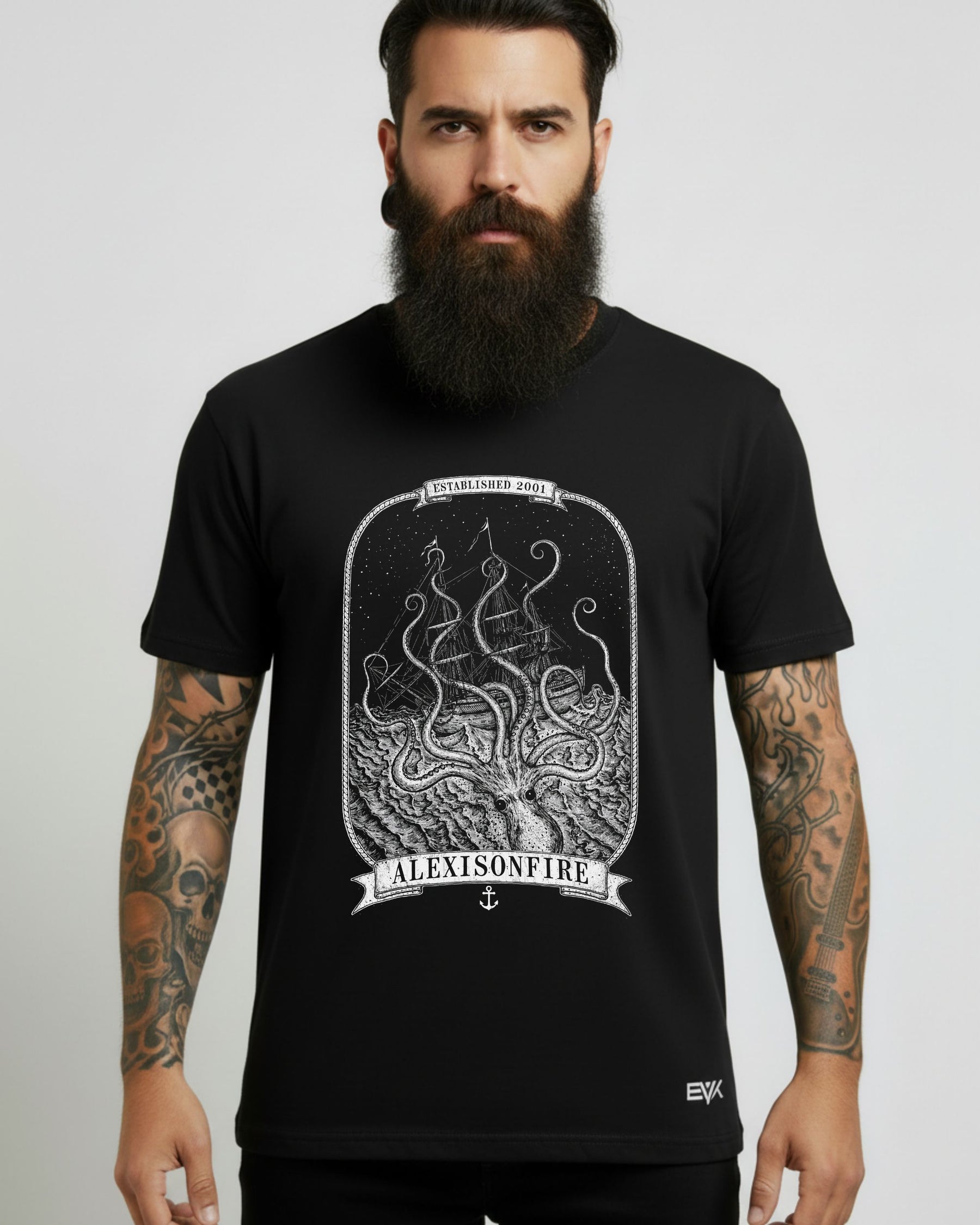 Camiseta Alexisonfire – Kraken Established 2001