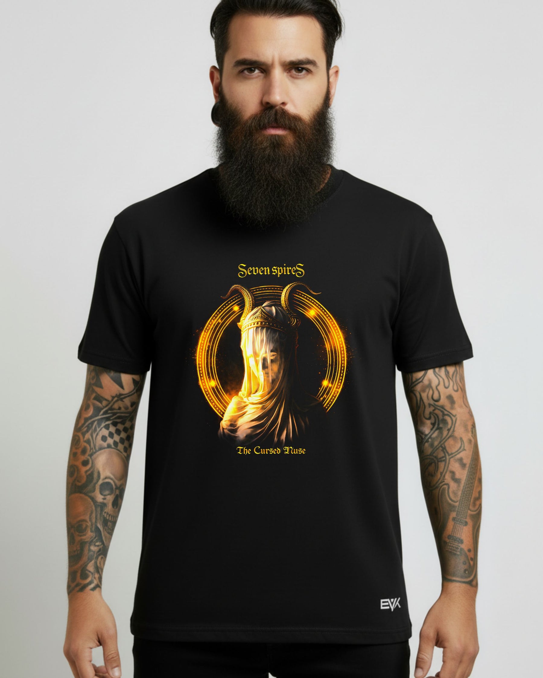 Camiseta Seven Spires – The Cursed Muse