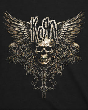 Camiseta Korn – Skull Emblem