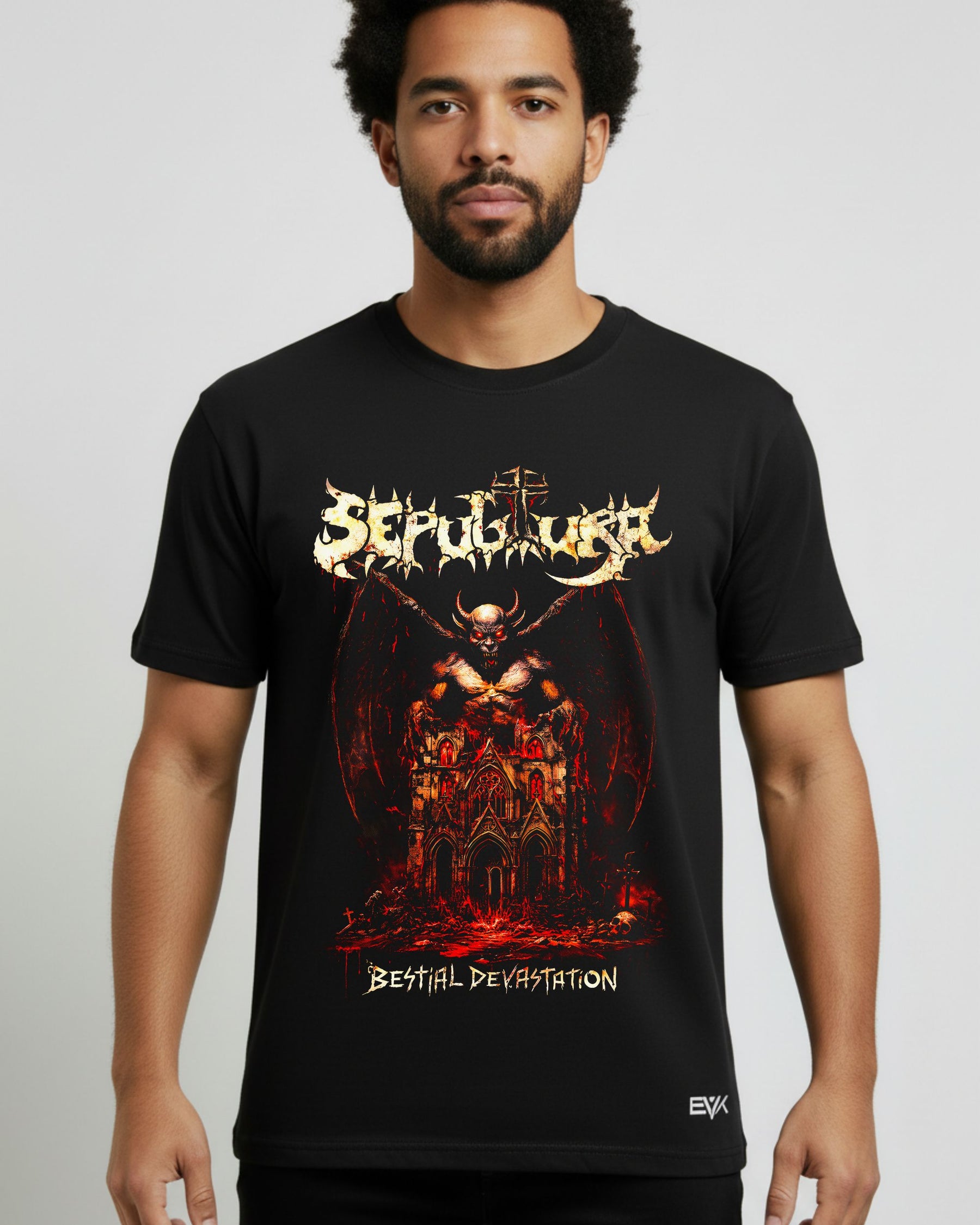 Camiseta Sepultura – Bestial Devastation