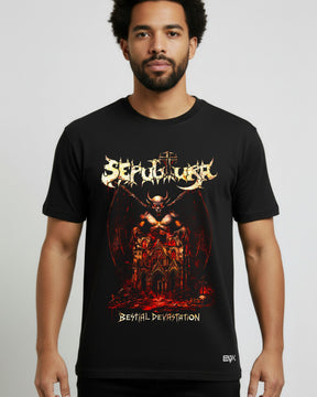 Camiseta Sepultura – Bestial Devastation