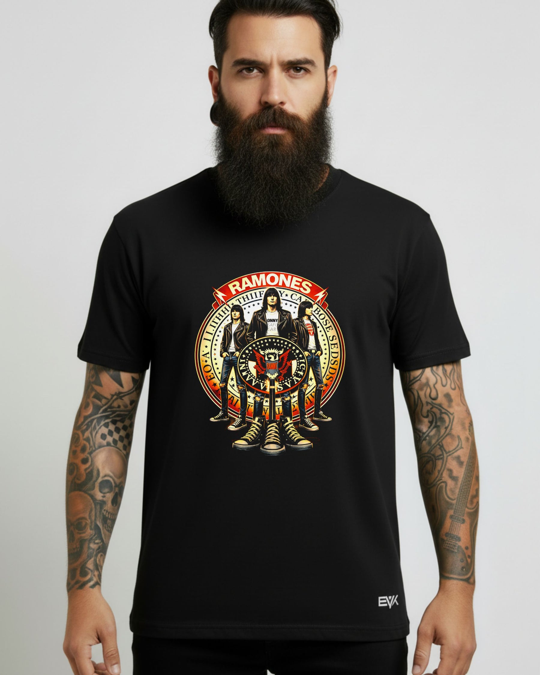 Camiseta Ramones – President Shield