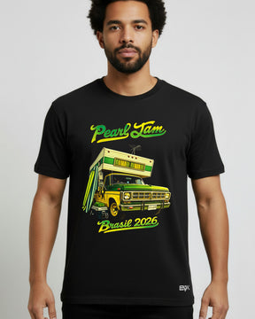 Camiseta Pearl Jam – Brasil Tour 2026 – Van