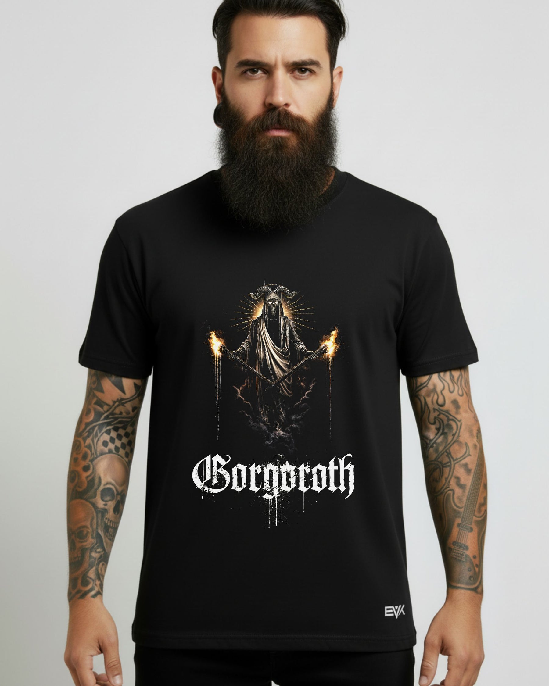 Camiseta Gorgoroth – Hooded Skeleton Poster