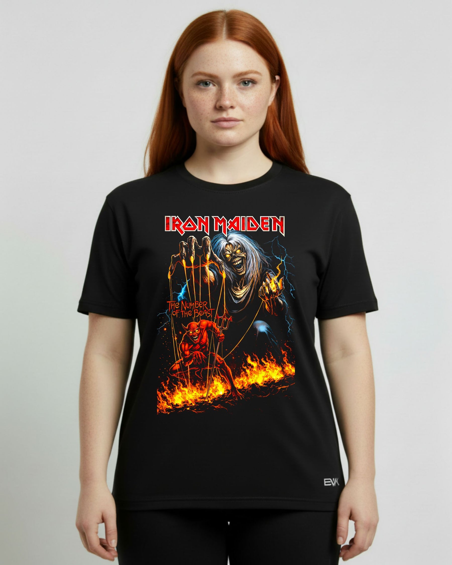 Camiseta Iron Maiden – The Number of the Beast – Marionete