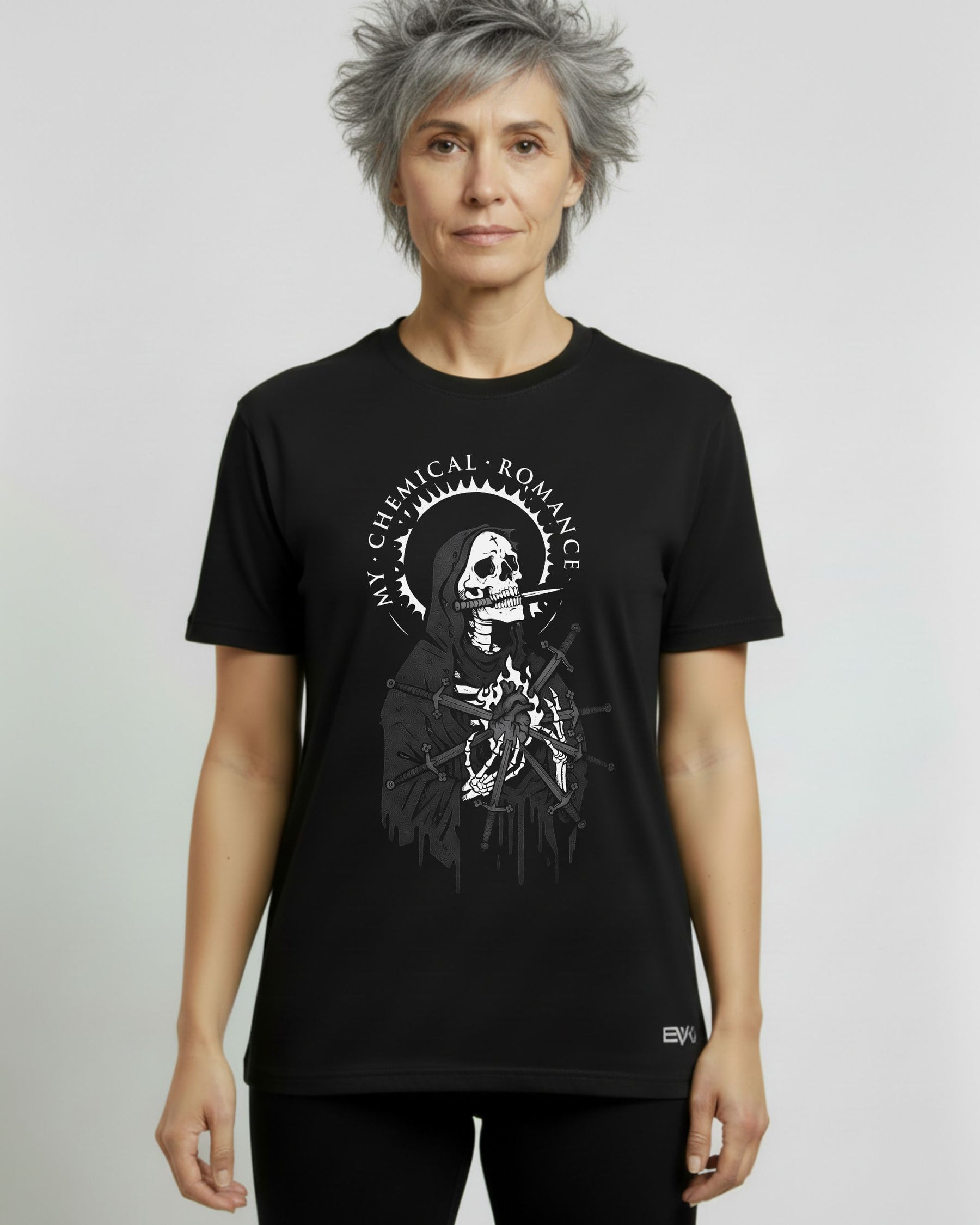 Camiseta My Chemical Romance – Skull Heart Graphic