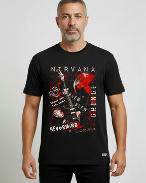 Camiseta Nirvana – Art Grunge – Nevermind