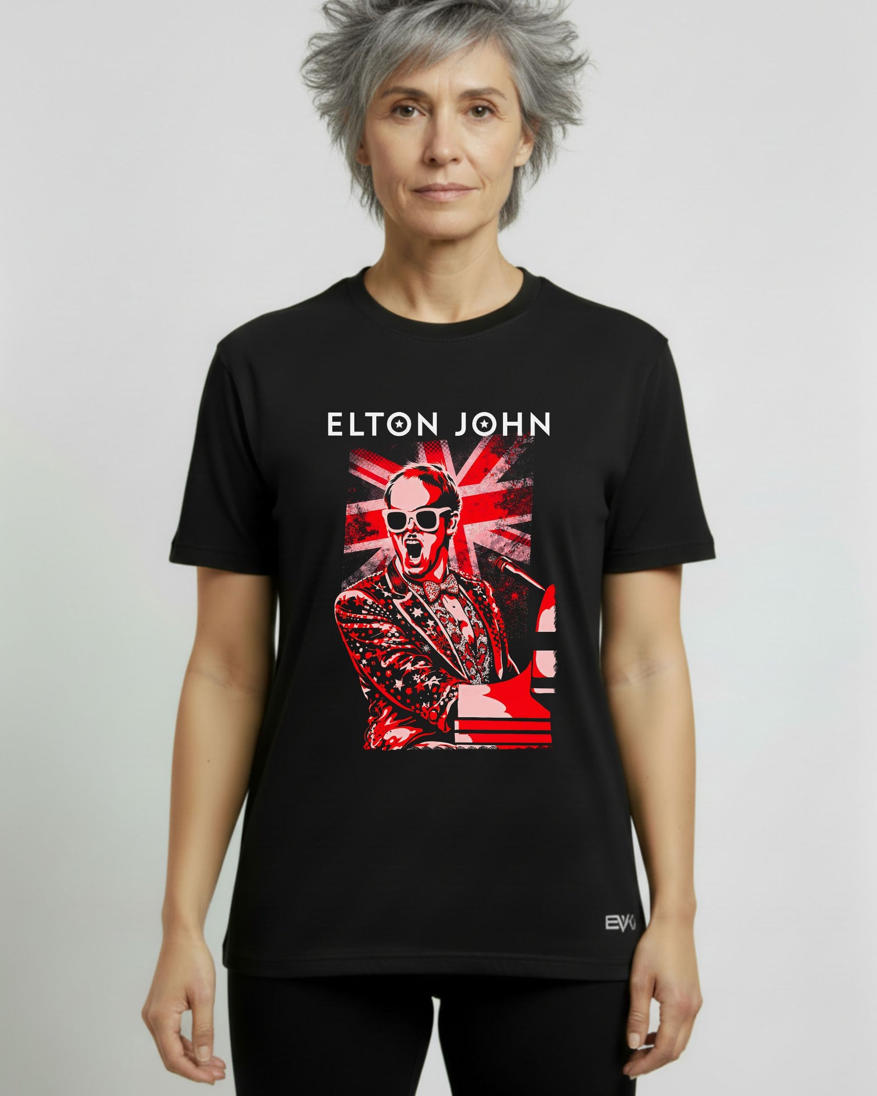 Camiseta Elton John – Piano