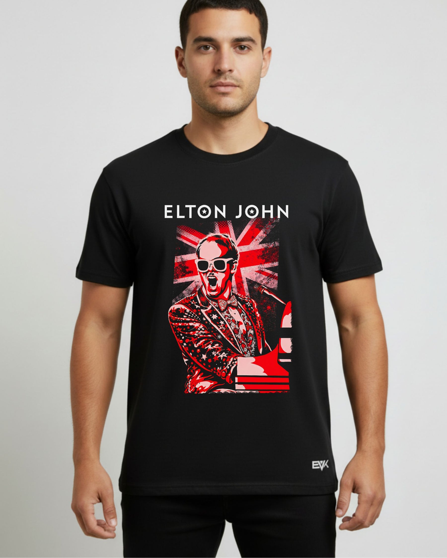 Camiseta Elton John – Piano