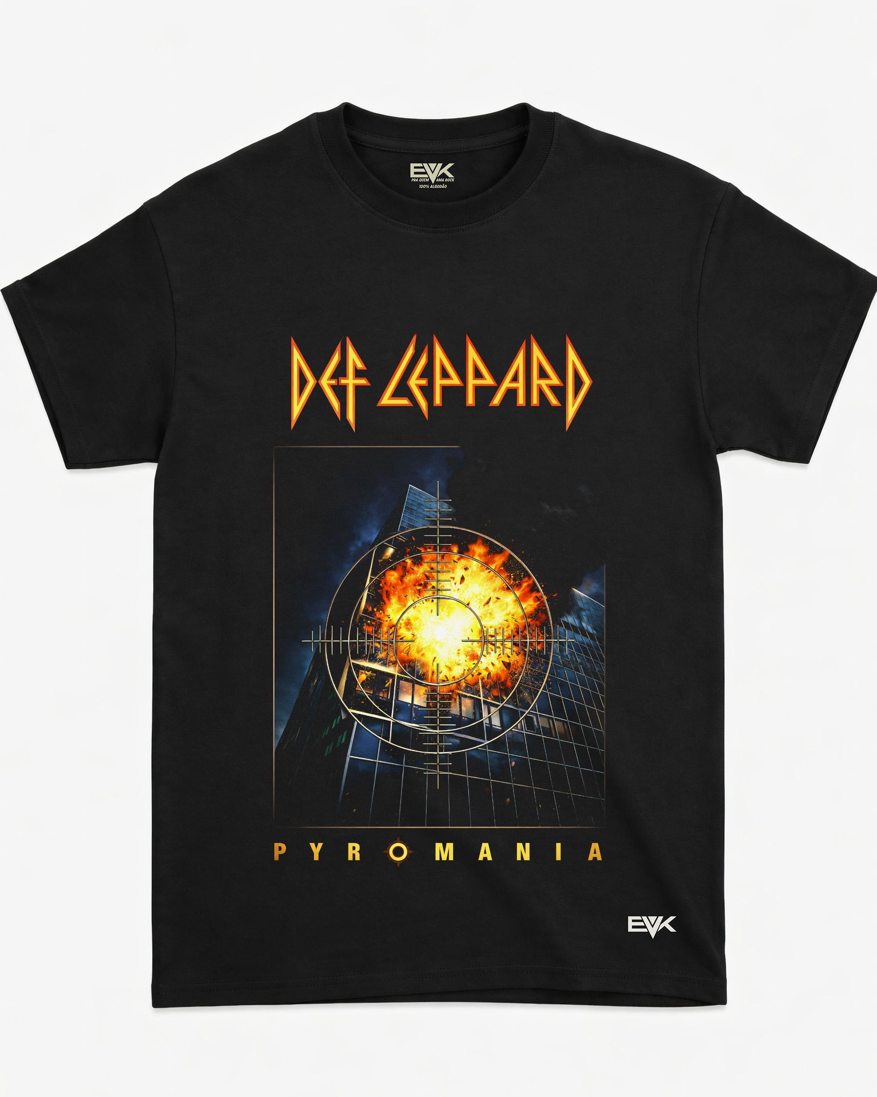 Camiseta Def Leppard – Pyromania