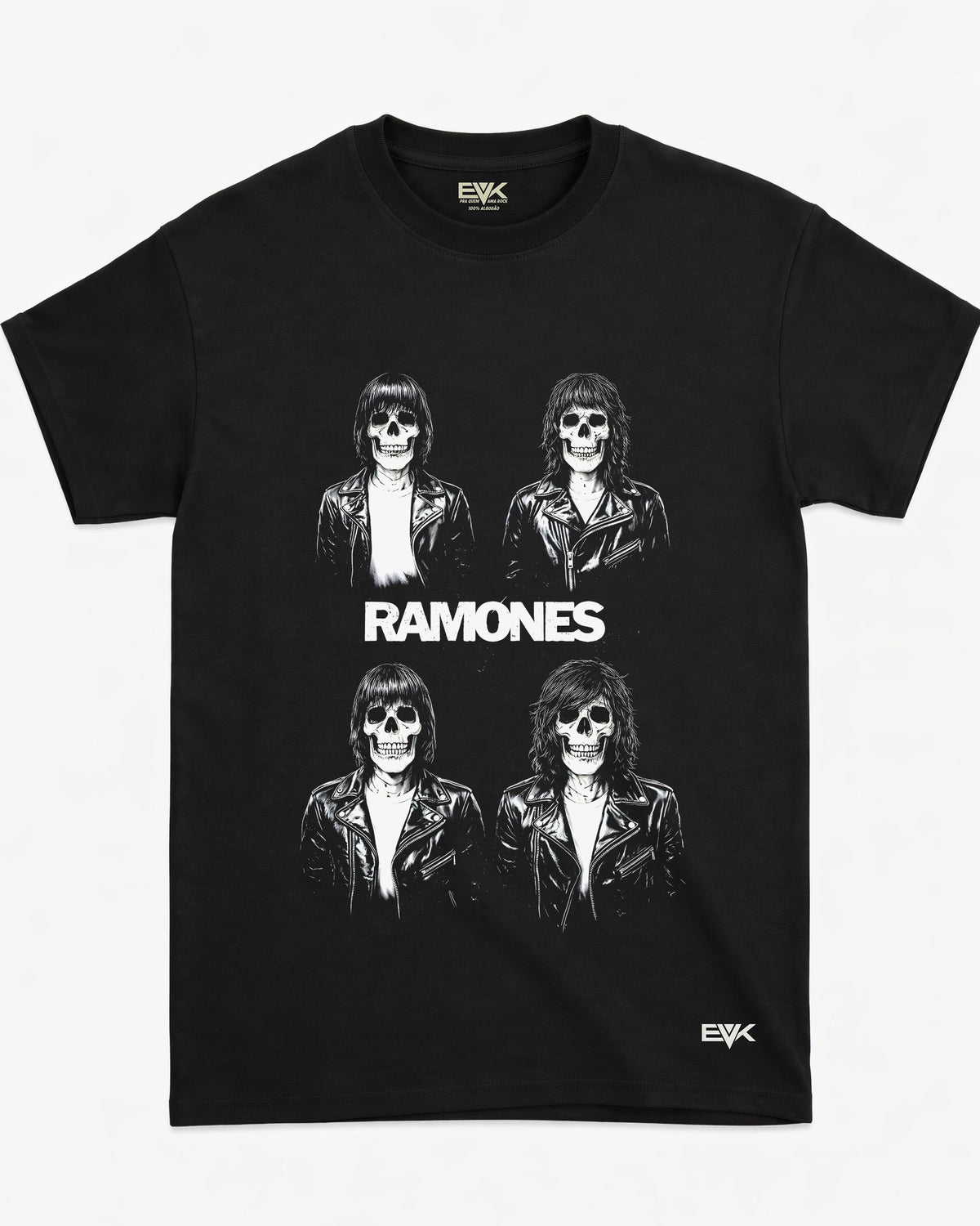 Camiseta Ramones – Skull Faces