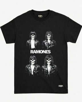 Camiseta Ramones – Skull Faces