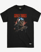 Camiseta Guns N’ Roses – American Motorcycle Skull