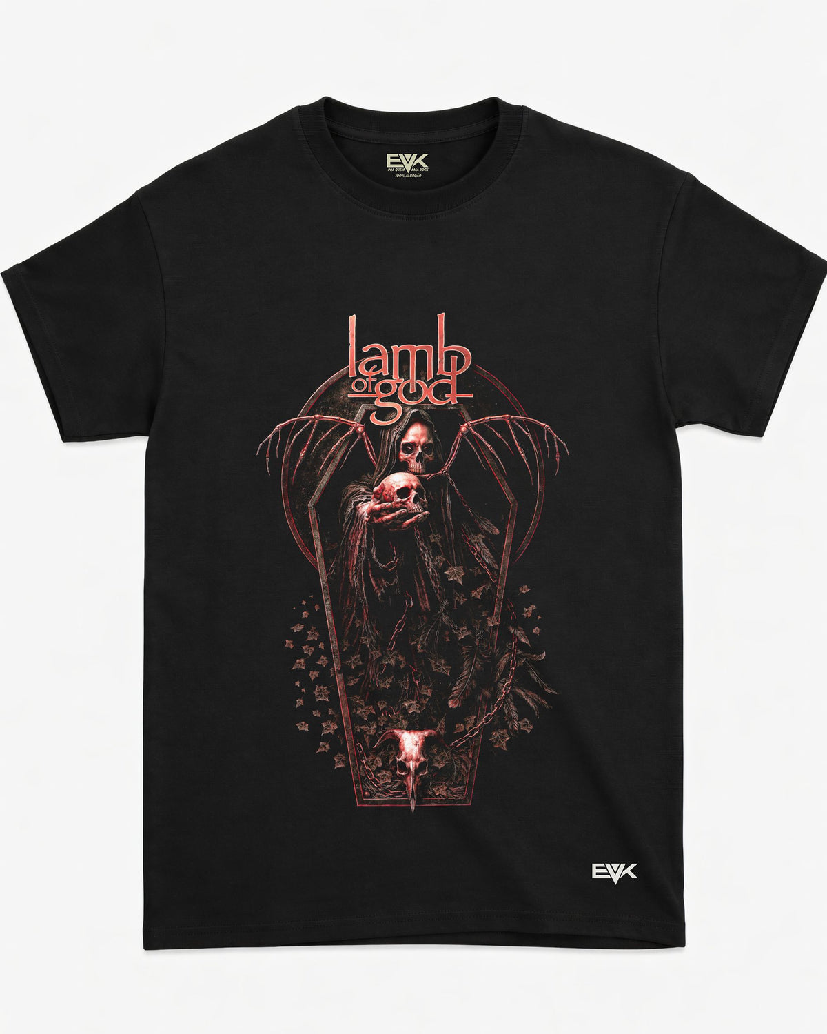 Camiseta Lamb of God – Coffin Kopia
