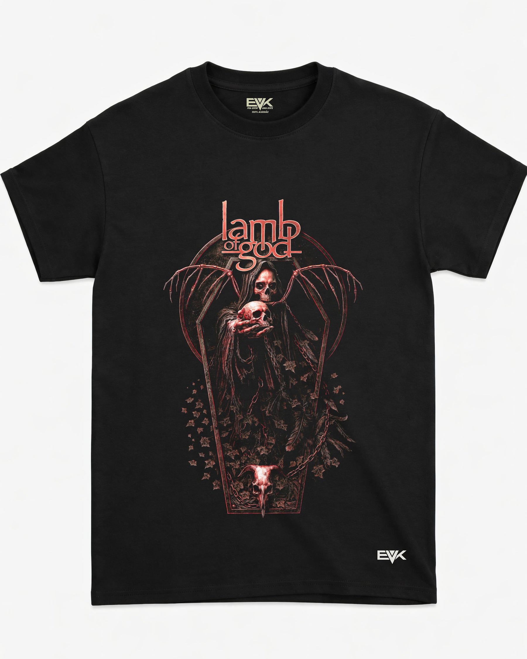 Camiseta Lamb of God – Coffin Kopia
