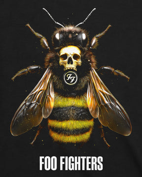 Camiseta Foo Fighters – Bumblebee Skull Poster