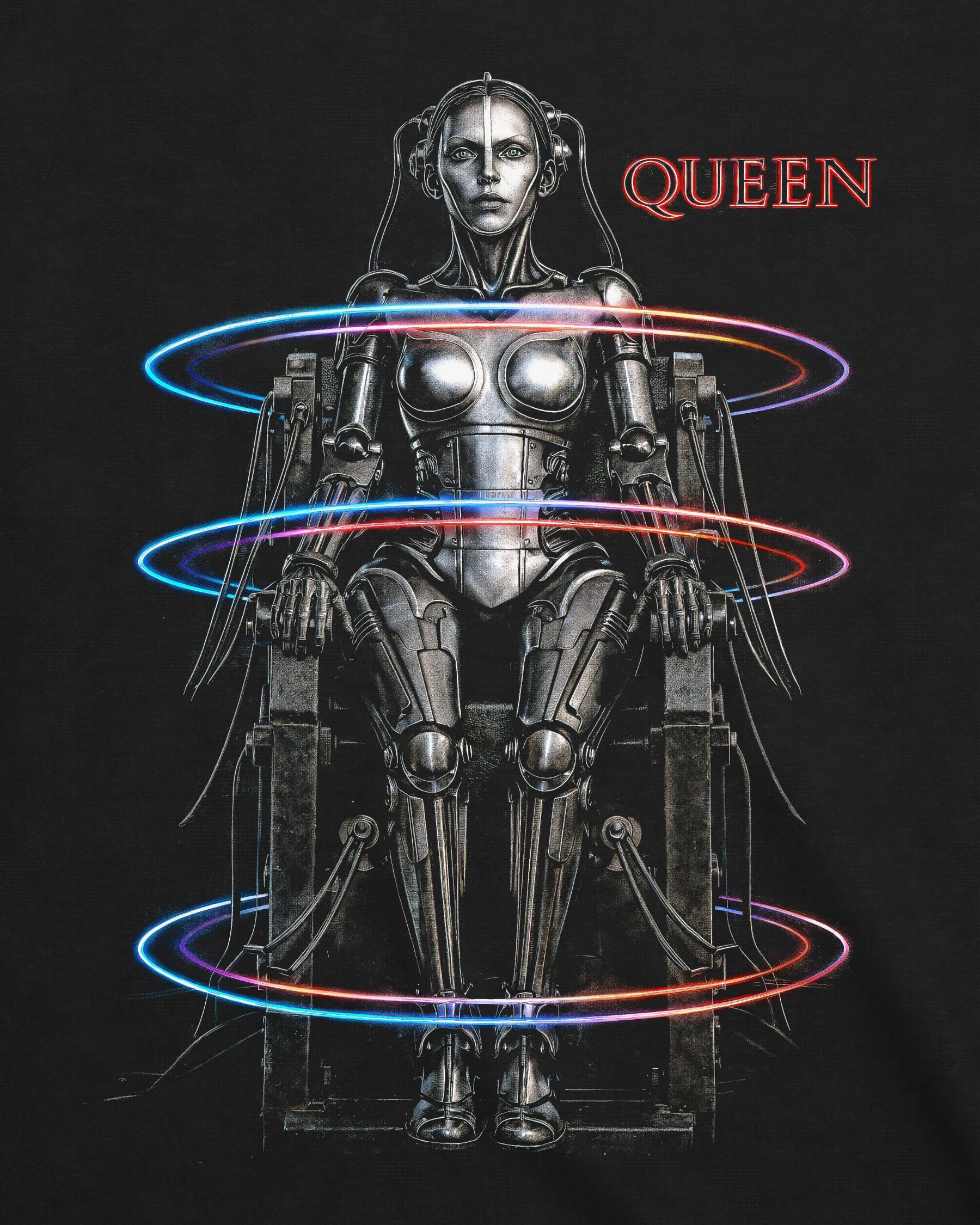Camiseta Queen – European Tour 1984