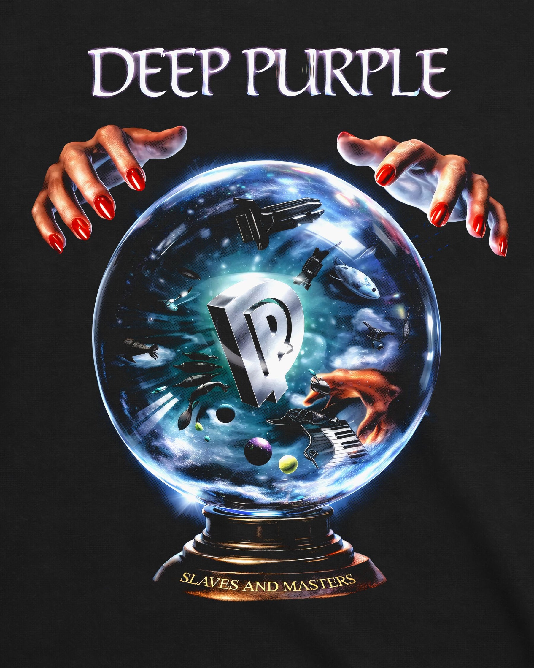 Camiseta Deep Purple – Slaves and Masters