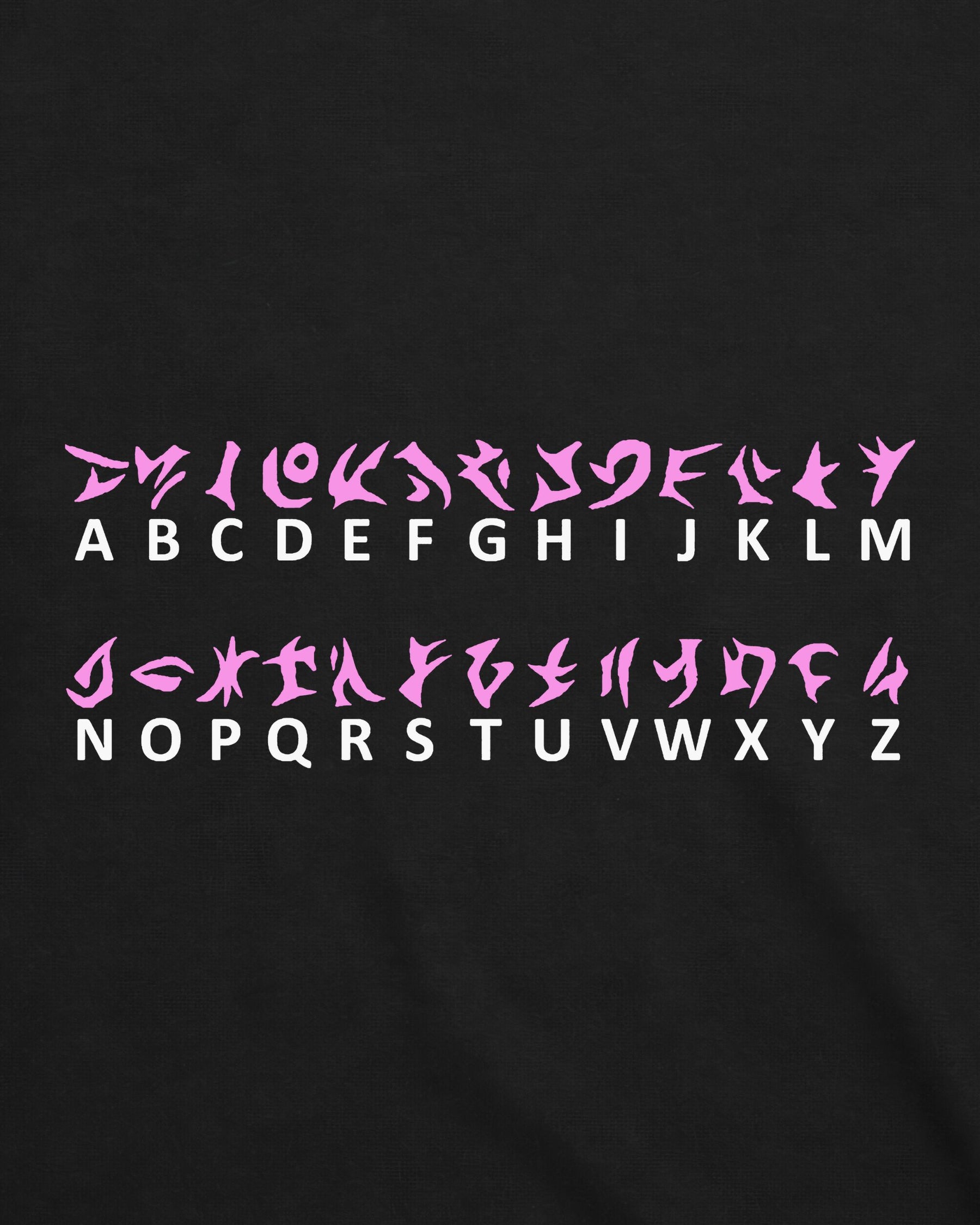 Camiseta Coldplay – Kaotican Alphabet