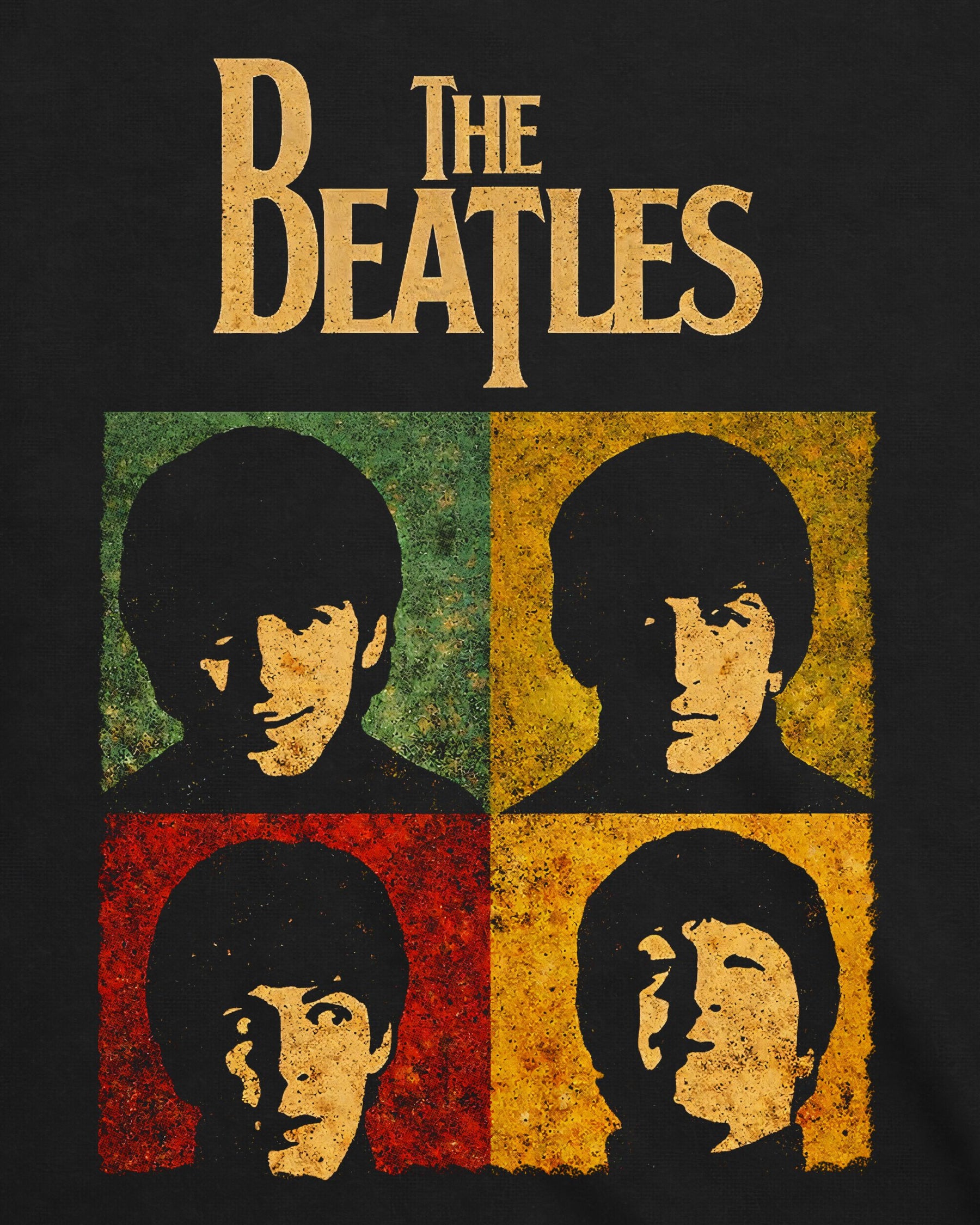 Camiseta The Beatles – Mosaic