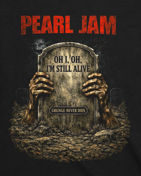 Camiseta Pearl Jam – I’m Still Alive – Grunge Never Dies