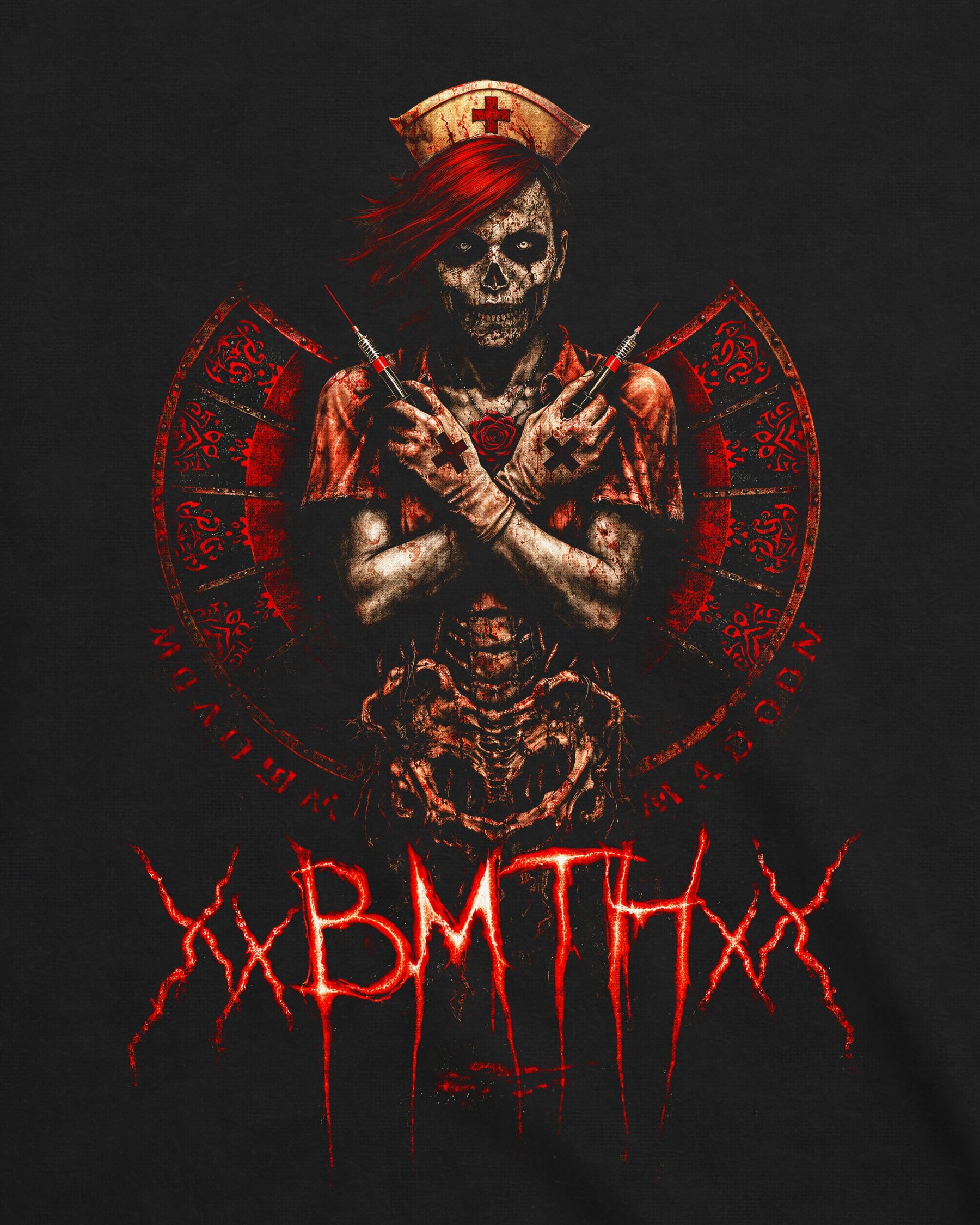 Camiseta Bring Me the Horizon – Nurse XXBMTHXX