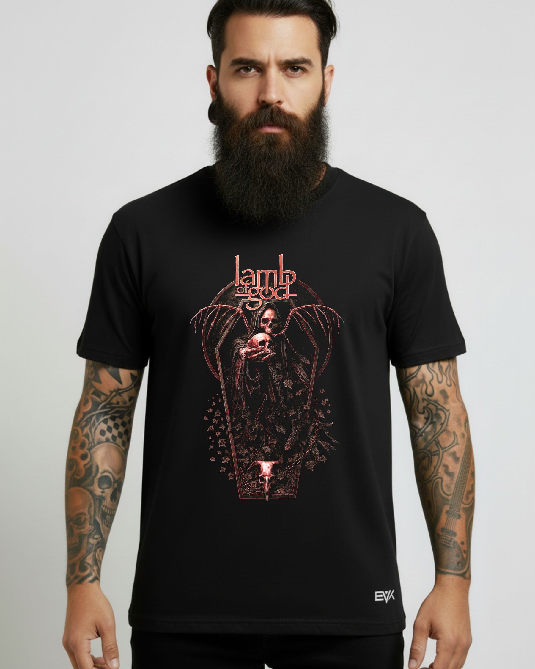 Camiseta Lamb of God – Coffin Kopia