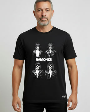 Camiseta Ramones – Skull Faces