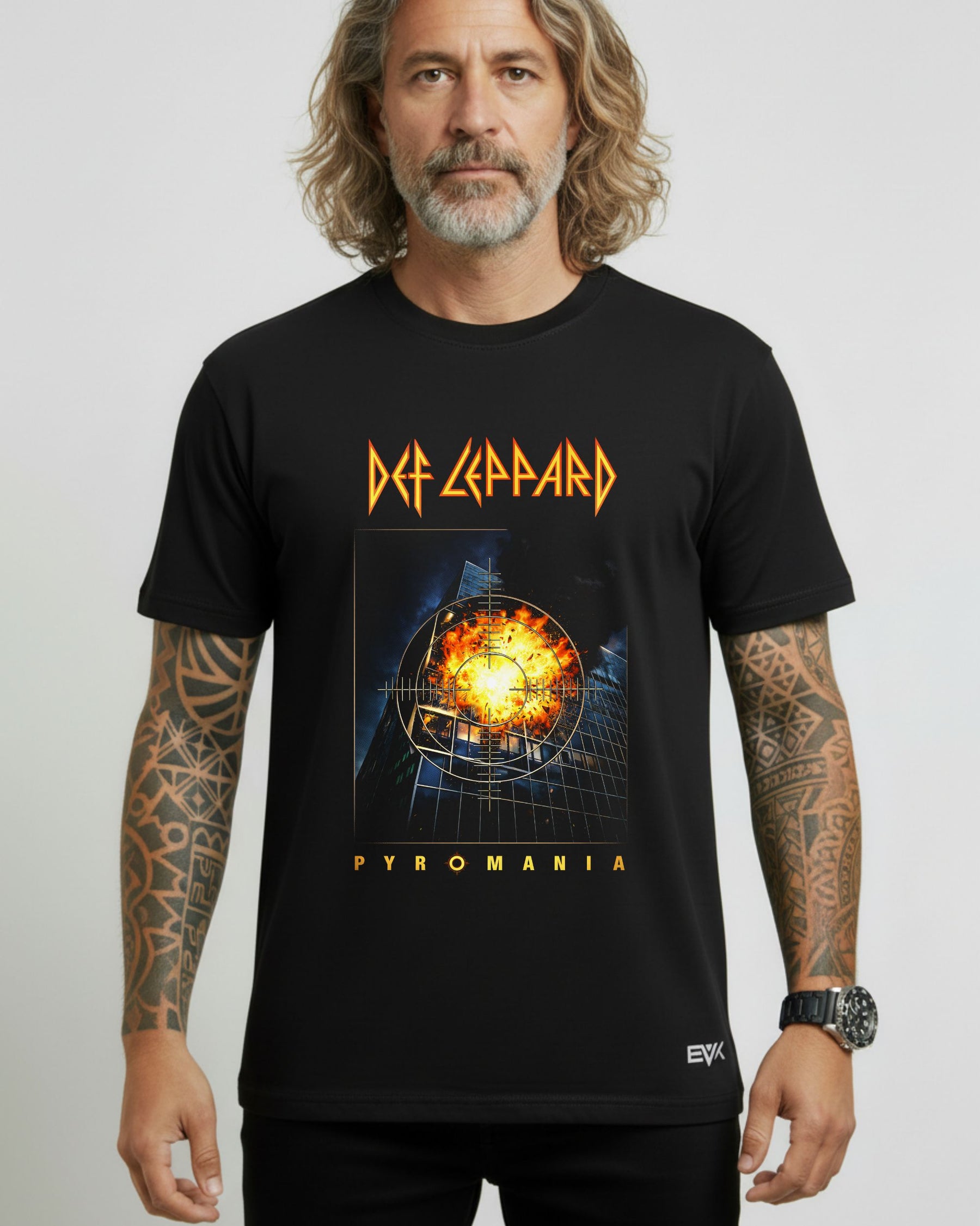 Camiseta Def Leppard – Pyromania