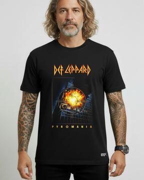 Camiseta Def Leppard – Pyromania