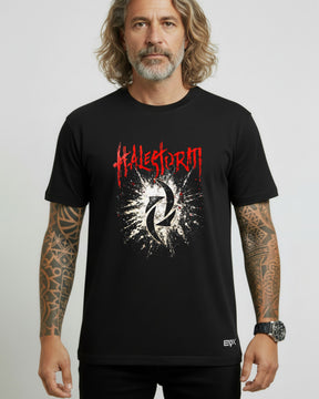 Camiseta Halestorm – Splatter Logo