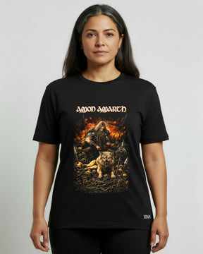 Camiseta Amon Amarth – Thor with Wolf