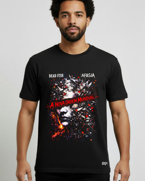 Camiseta Dead Fish – A Nova Ordem Mundial – Afasia