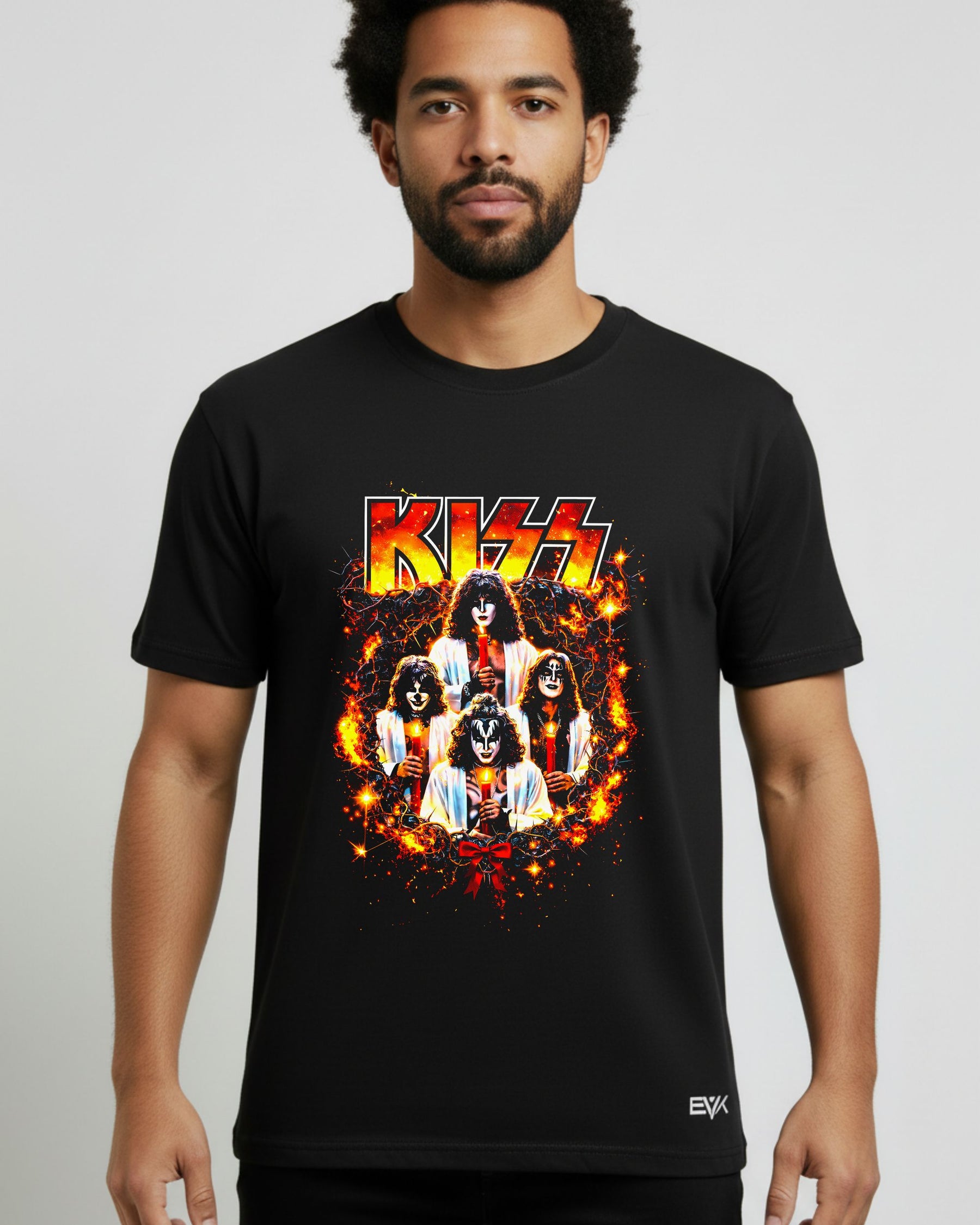 Camiseta Kiss – Kissmas Fire