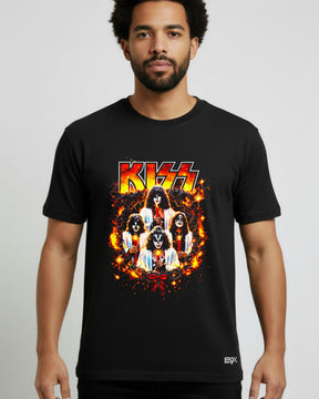 Camiseta Kiss – Kissmas Fire