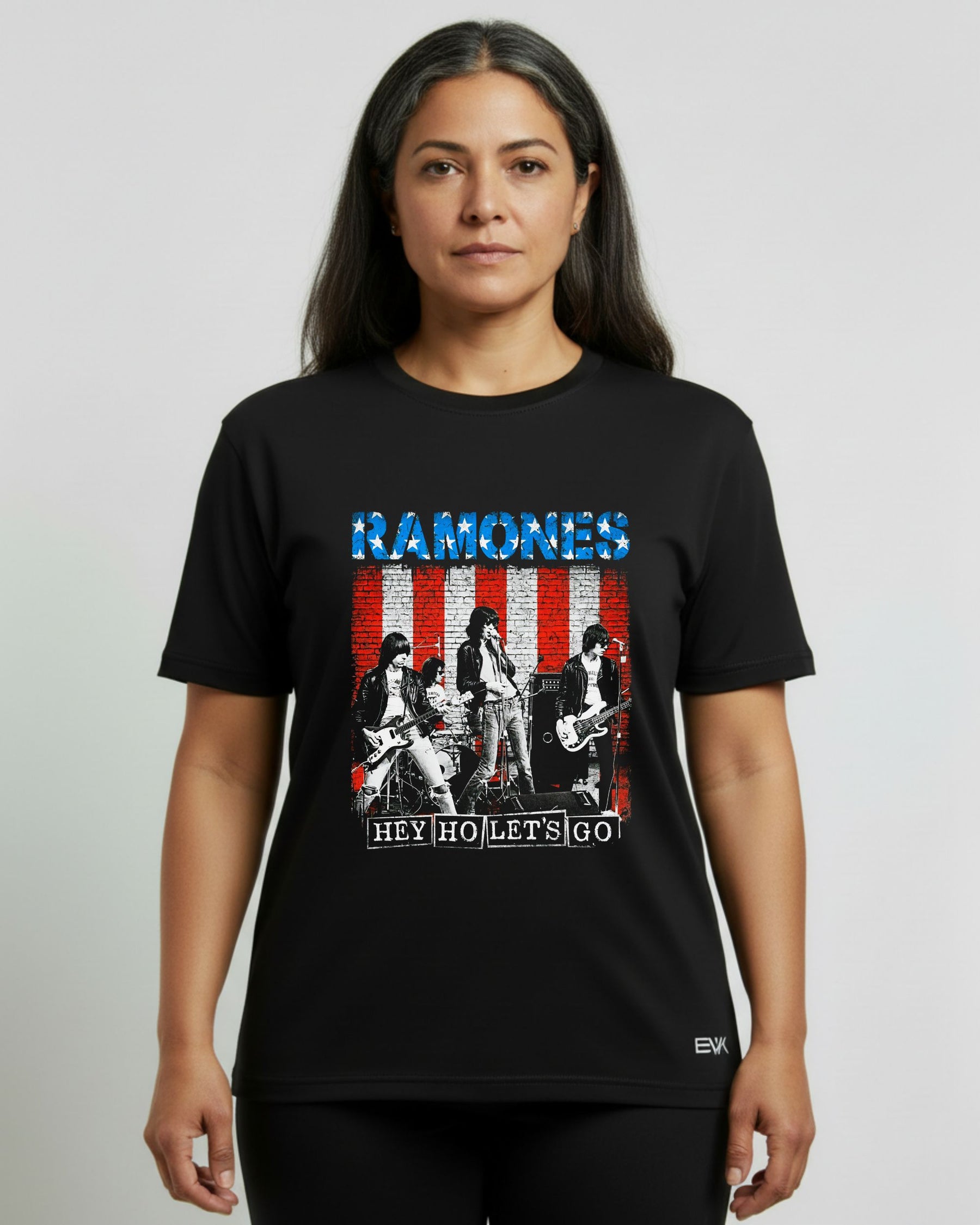 Camiseta Ramones – Hey Ho Let’s Go American Flag