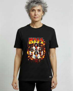 Camiseta Kiss – Kissmas Fire