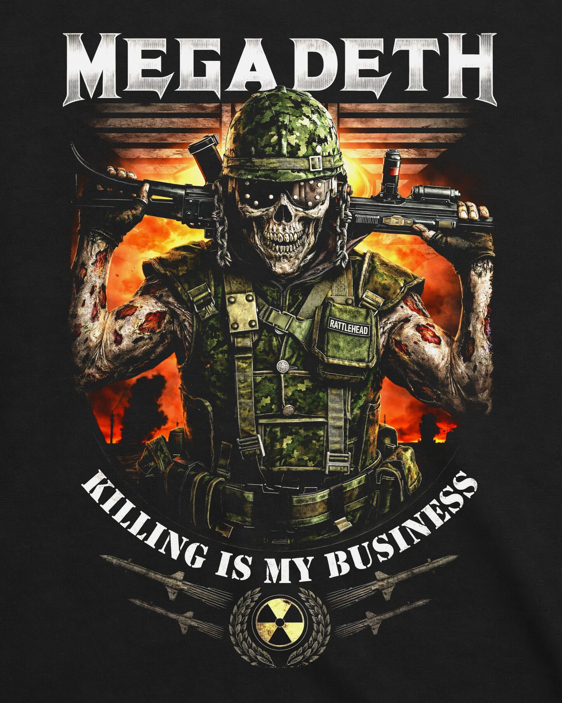 Camiseta Megadeth – Killing Is My Business
