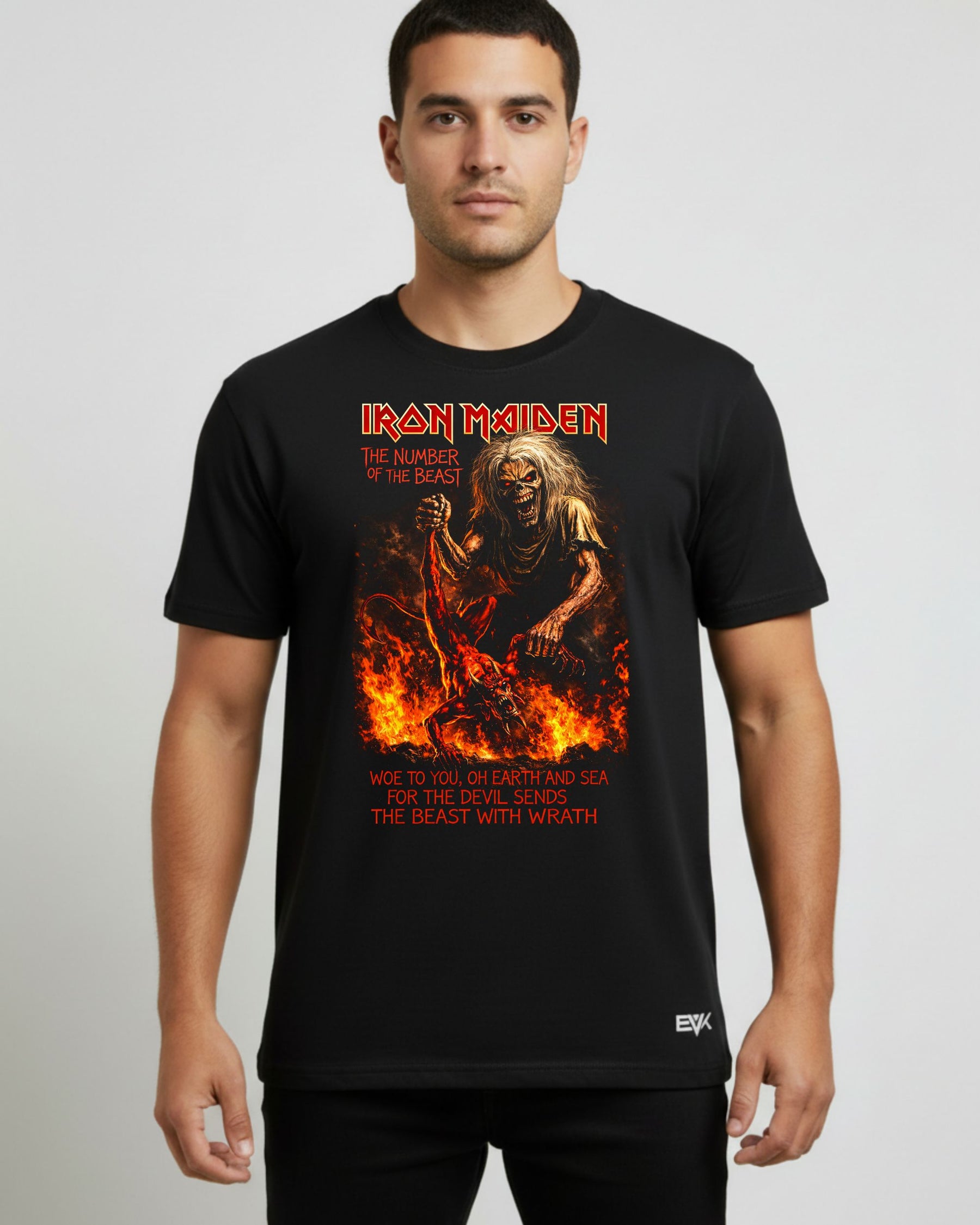 Camiseta Iron Maiden – The Number of the Beast